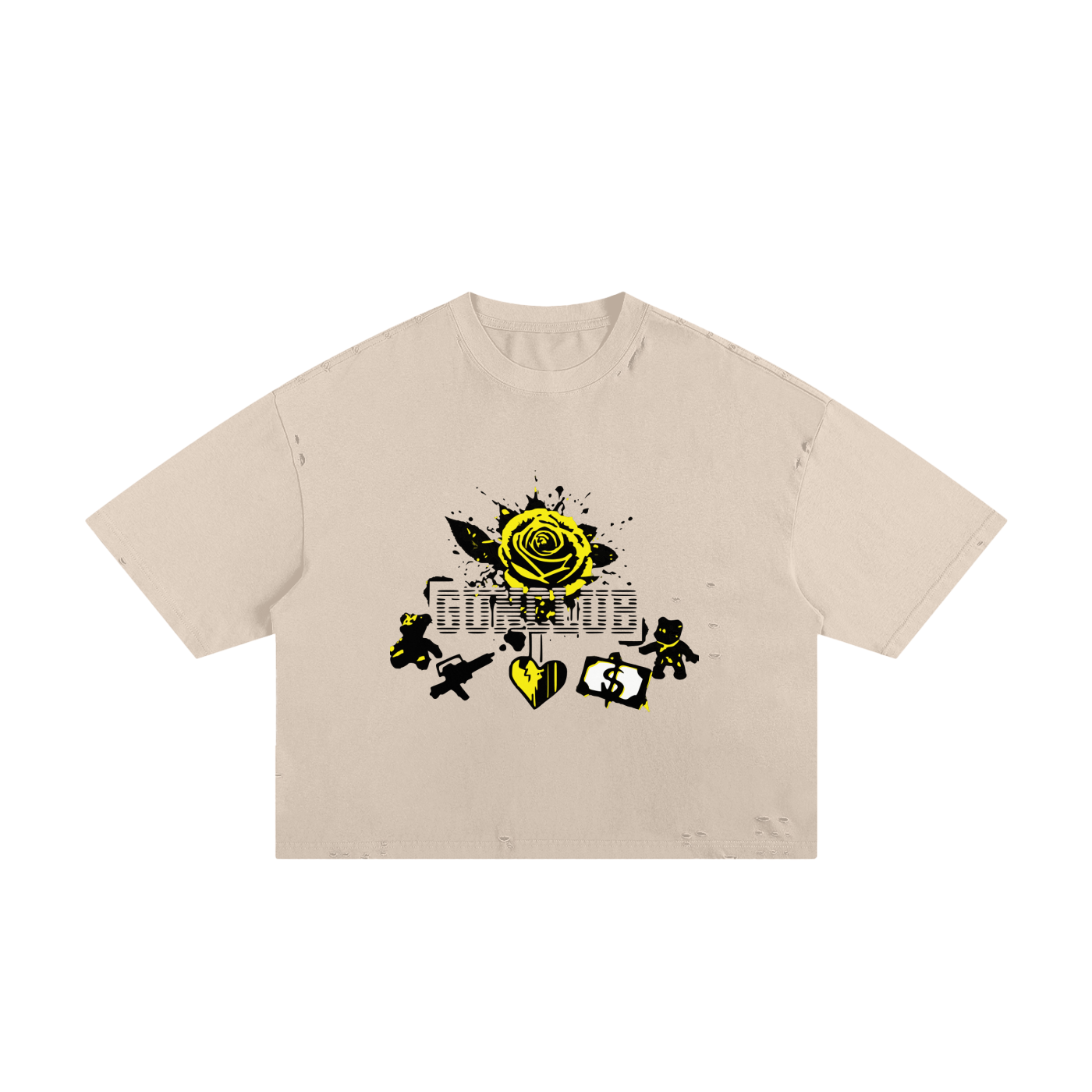 GUNCLUB ClassiFray Boxy Tee