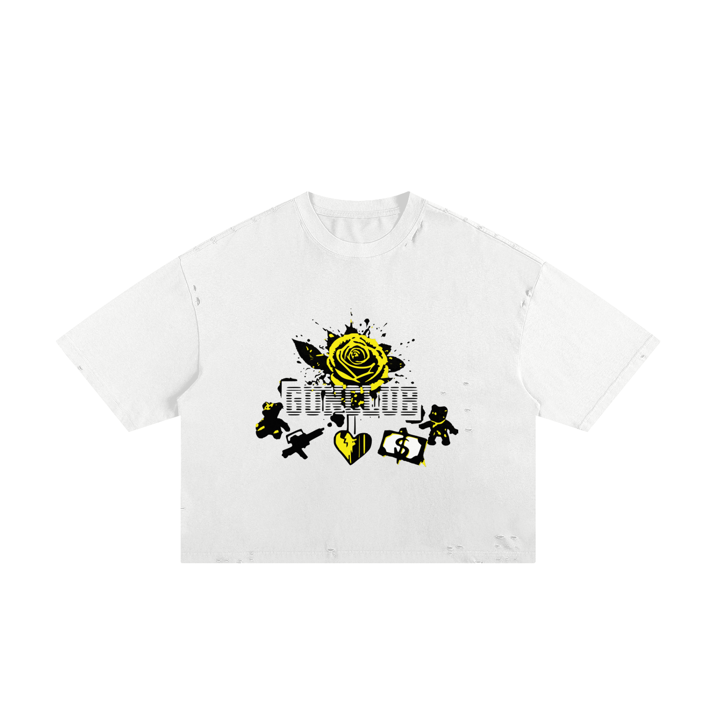 GUNCLUB ClassiFray Boxy Tee