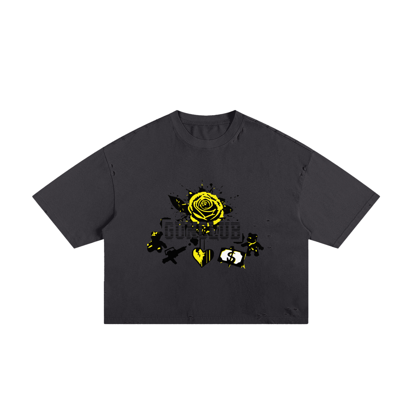 GUNCLUB ClassiFray Boxy Tee