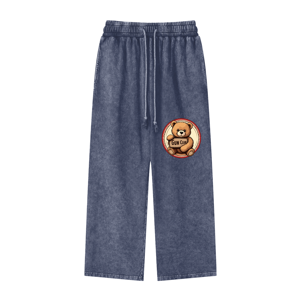 GUNCLUB AciWash Str8s Sweatpants, Blue