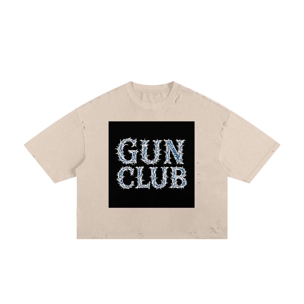 GUNCLUB ClassiccFray T-Shirt, Apricot
