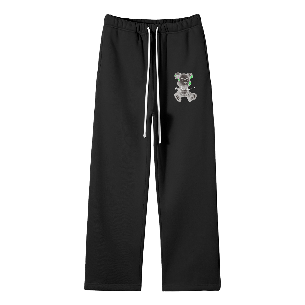 GUNCLUB StreetFleece Str8s Sweatpants, Black