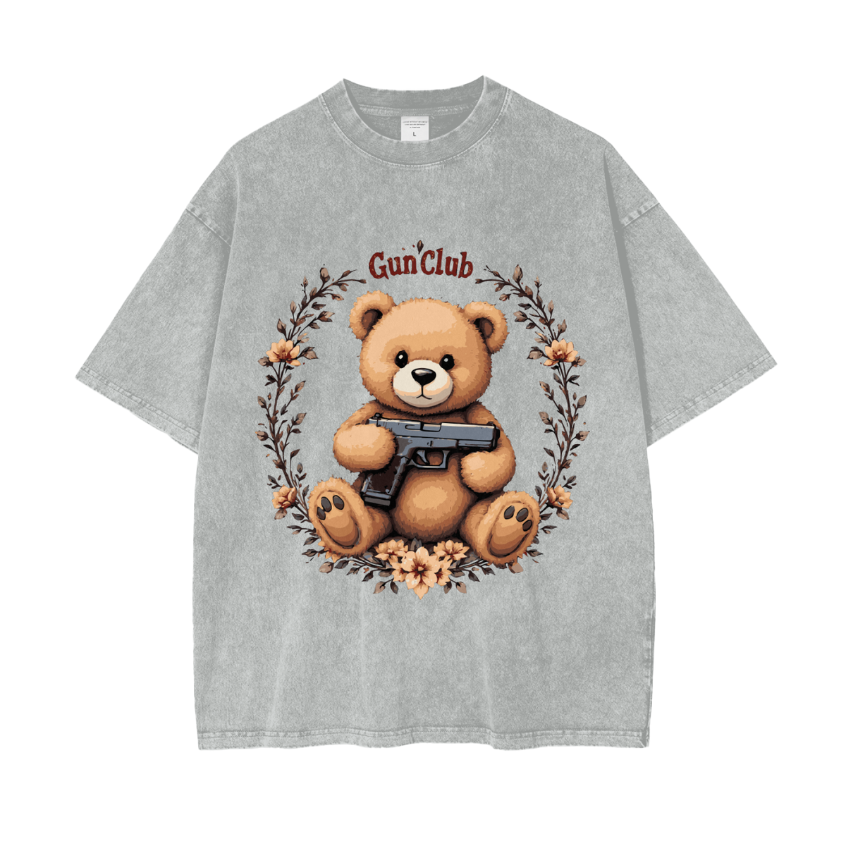GUNCLUB WhoCub T-Shirt, Light Gray
