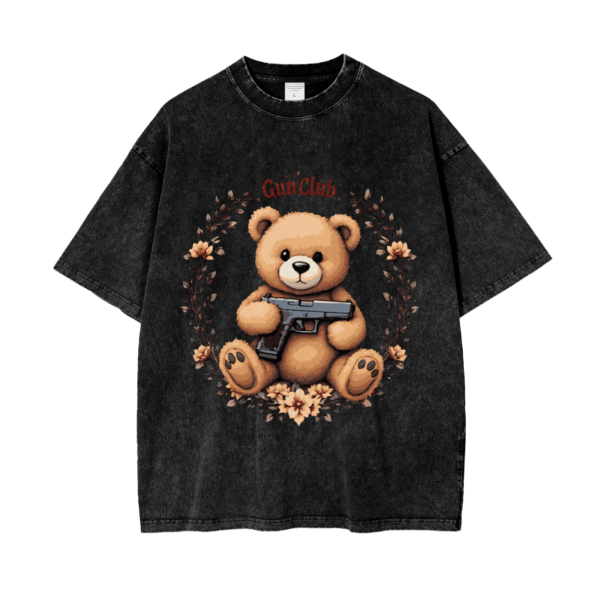 GUNCLUB WhoCub T-Shirt, Black