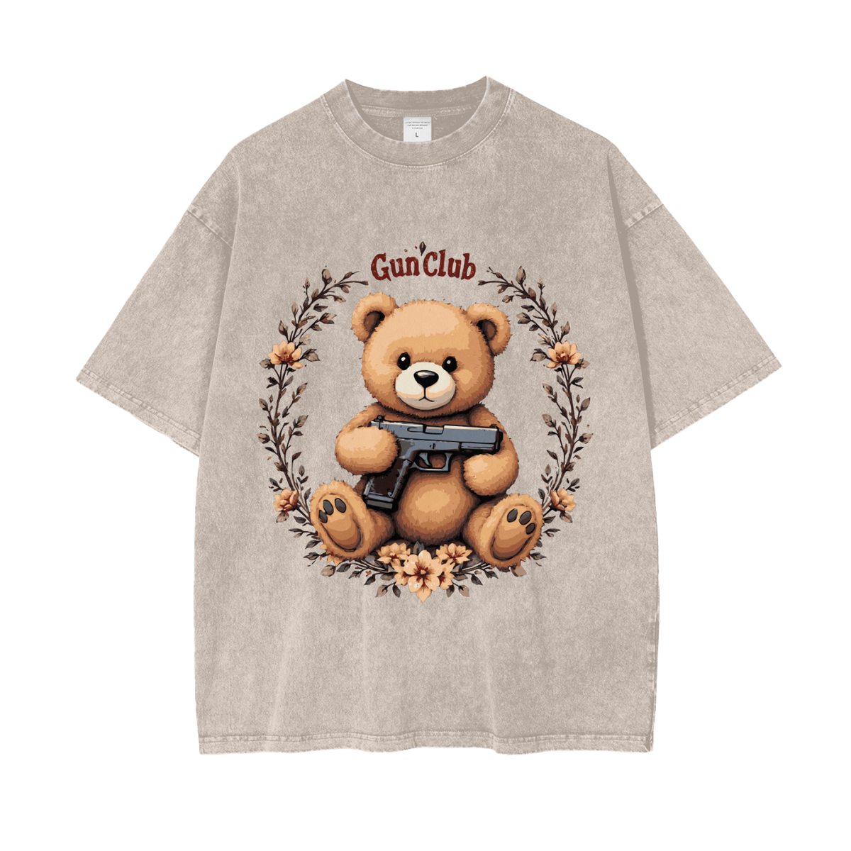 GUNCLUB WhoCub T-Shirt, Apricot