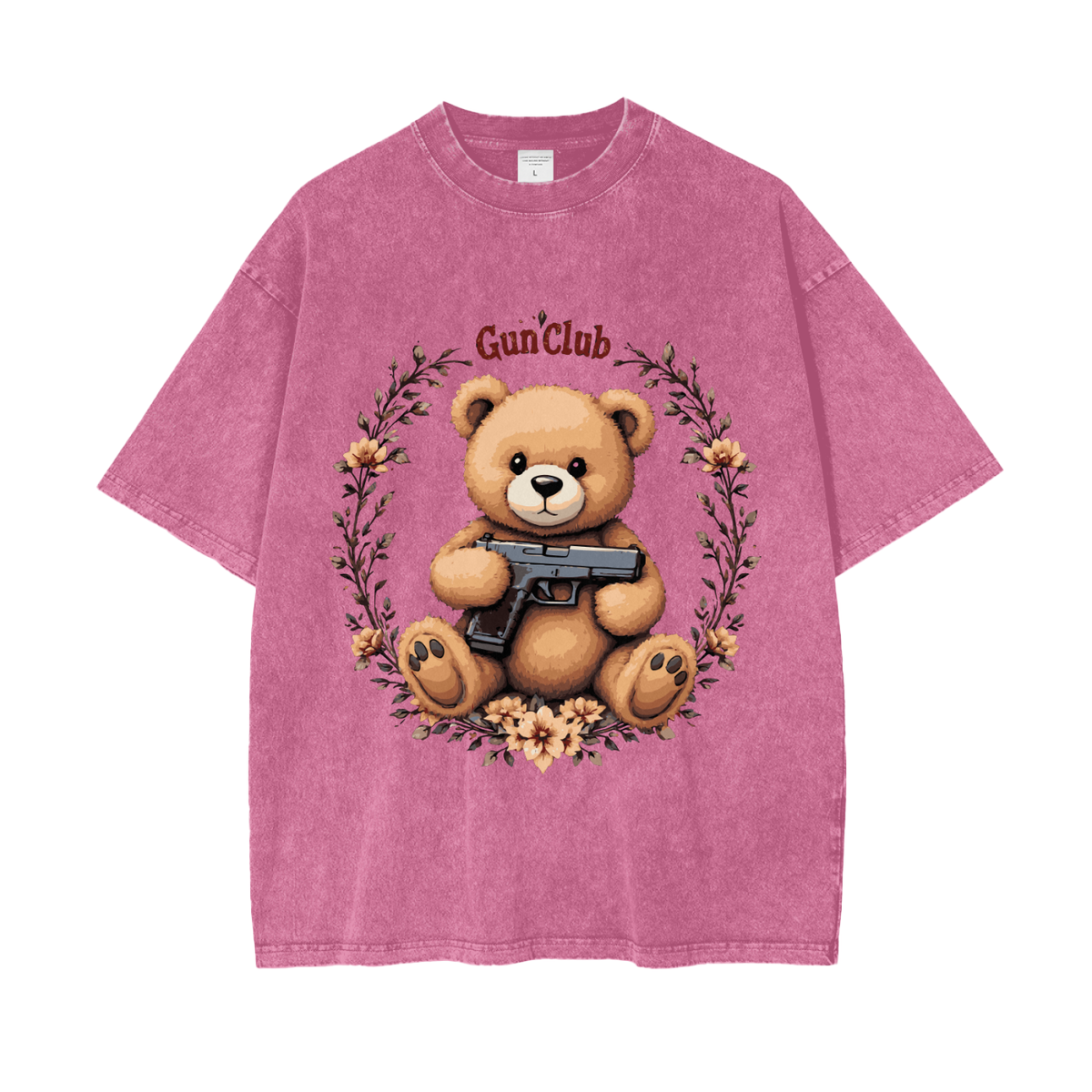 GUNCLUB WhoCub T-Shirt, Rose Red