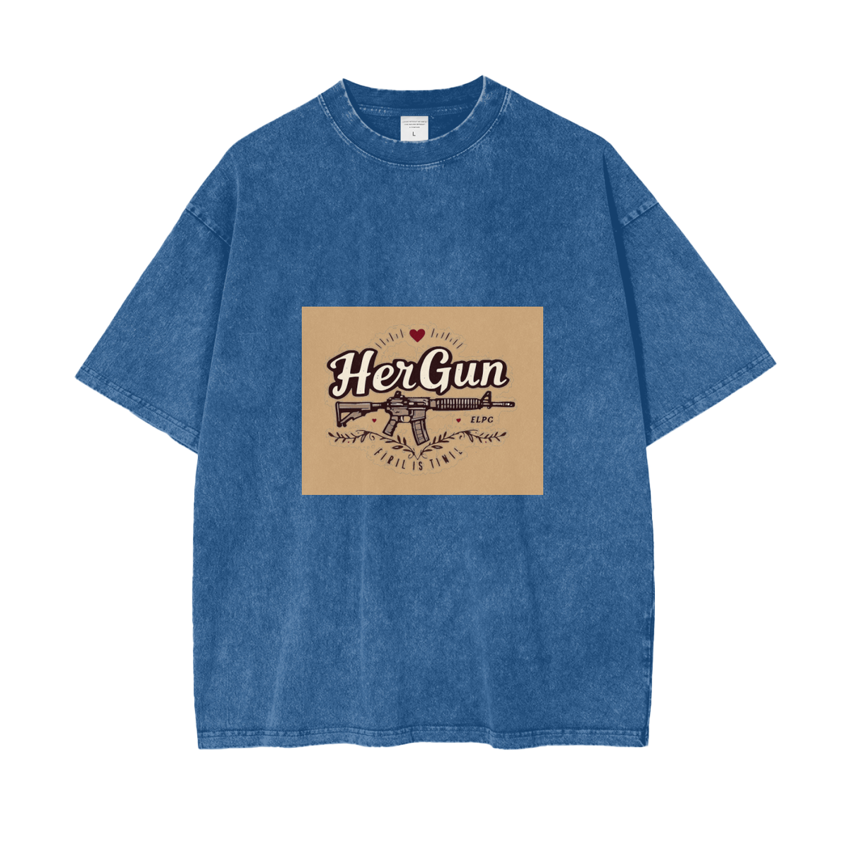 HERGUN SnowSize T-Shirt, Dark Blue