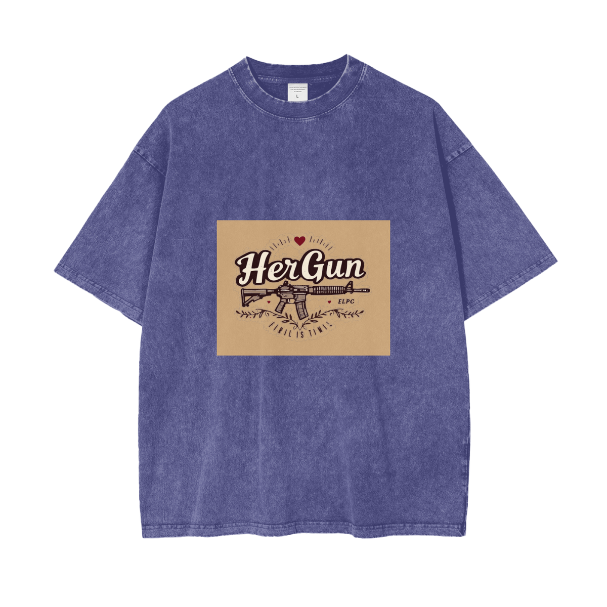 HERGUN SnowSize T-Shirt, Purple Haze