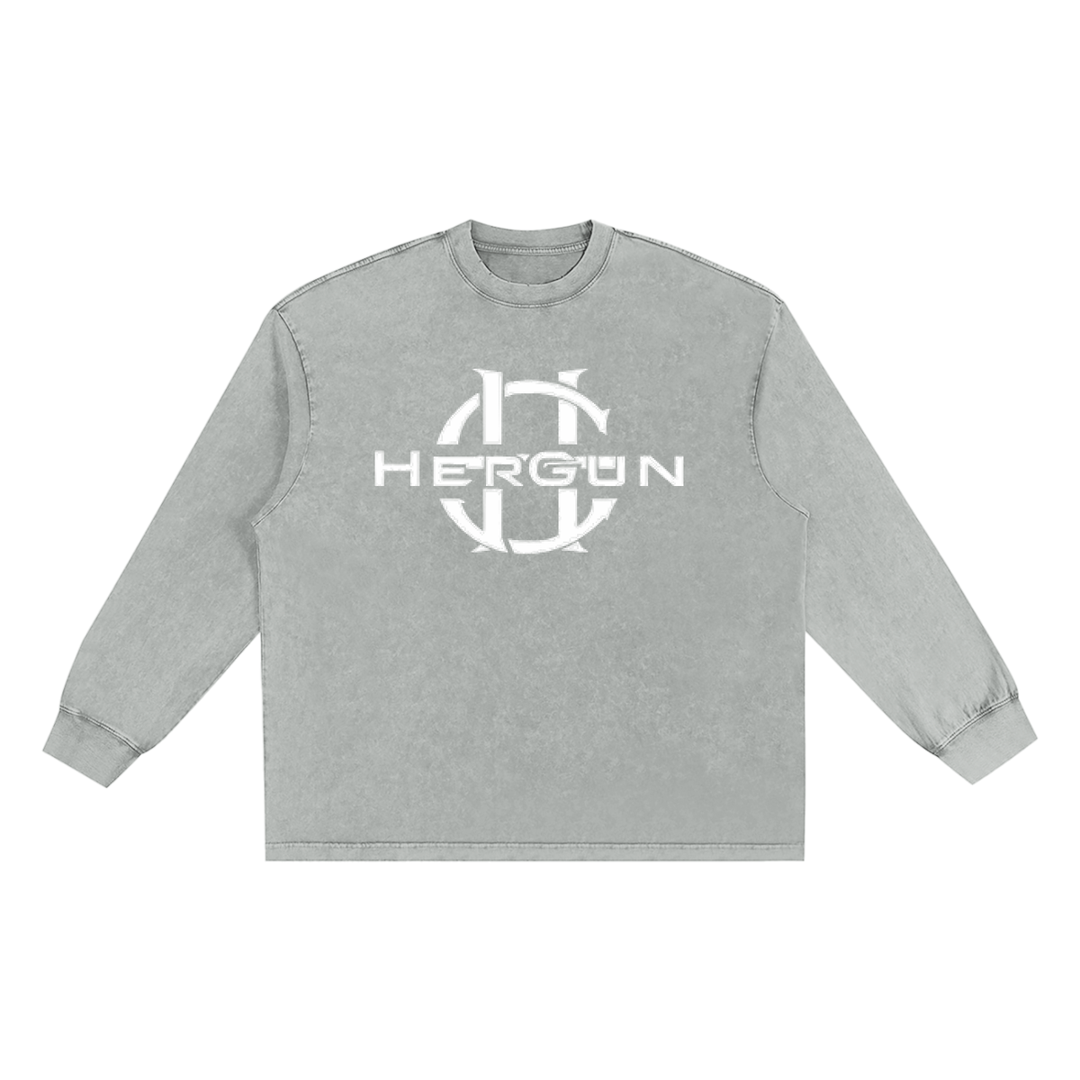 HERGUN SnowWash T-Shirt, Light Gray