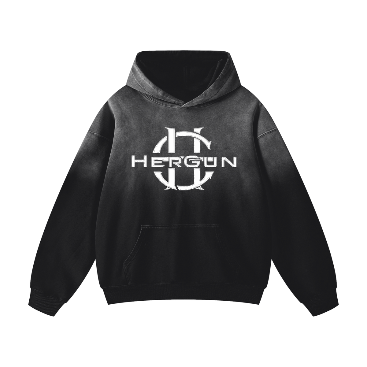 HERGUN SunSized Hoodie, Black