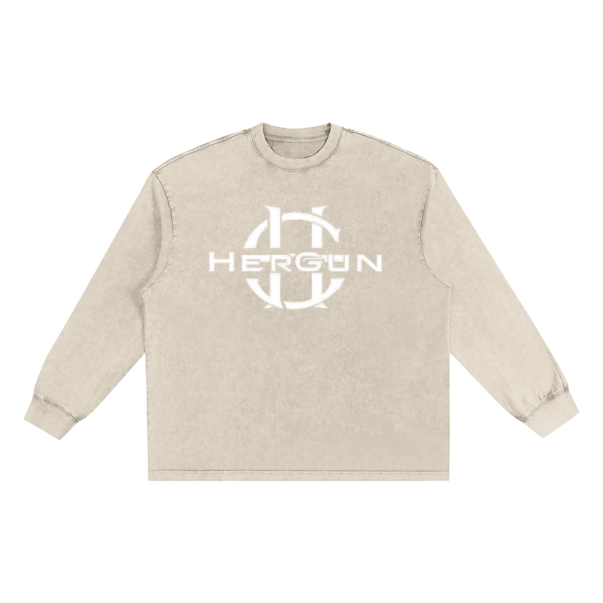 HERGUN WashOver T-Shirt, Light Apricot