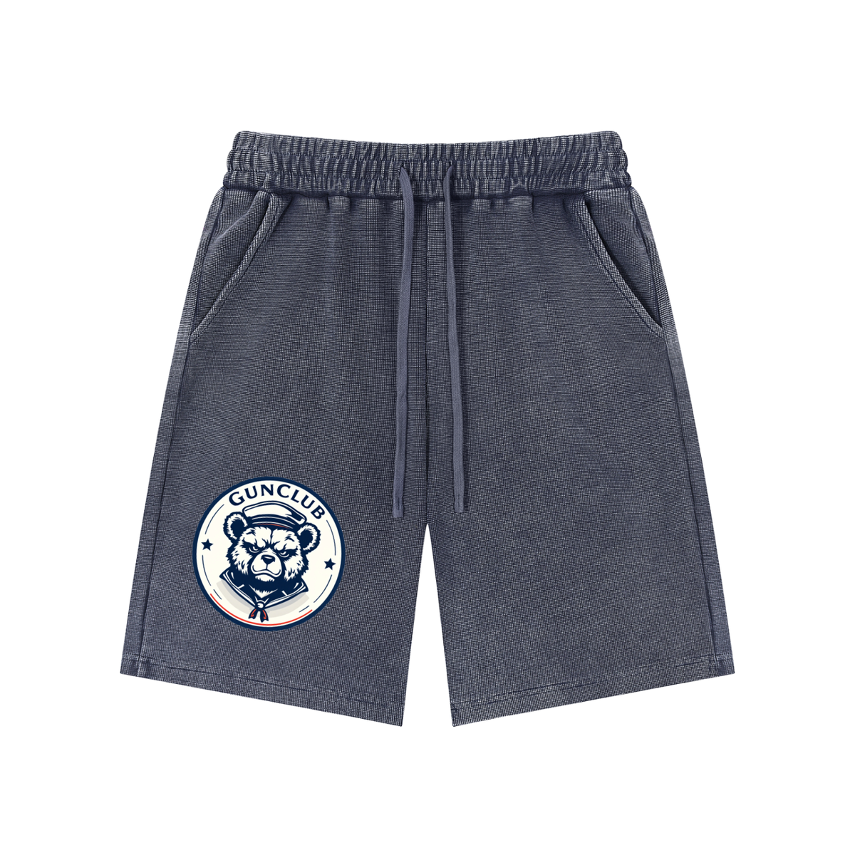 HGGC WaffleWash Jogger Shorts, Blue